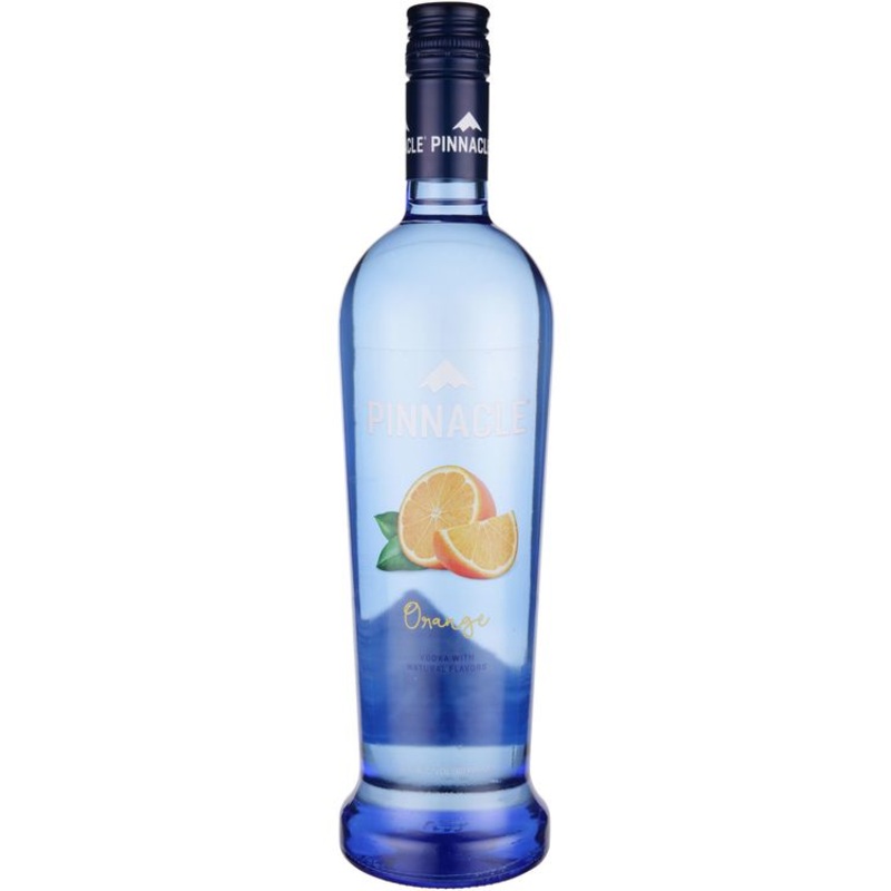 PINNACLE ORANGE FLAVORED VODKA 60 750ML 750ML