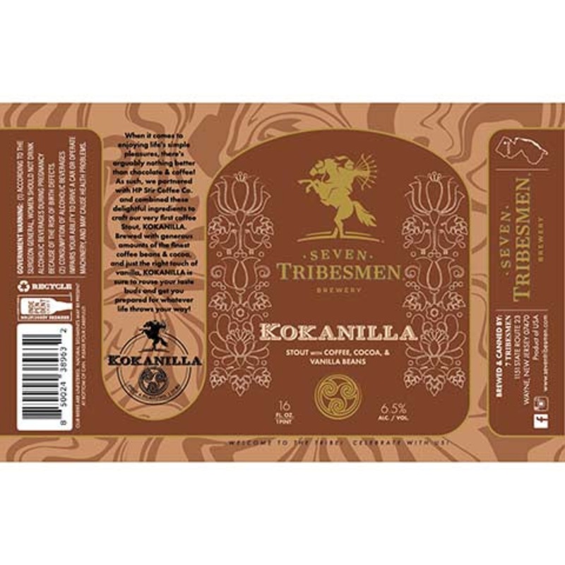 Seven Tribesmen Kokanilla Stout 16OZ SINGLE CAN