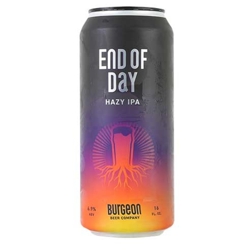 Burgeon End of Day Hazy IPA 16OZ SINGLE CAN