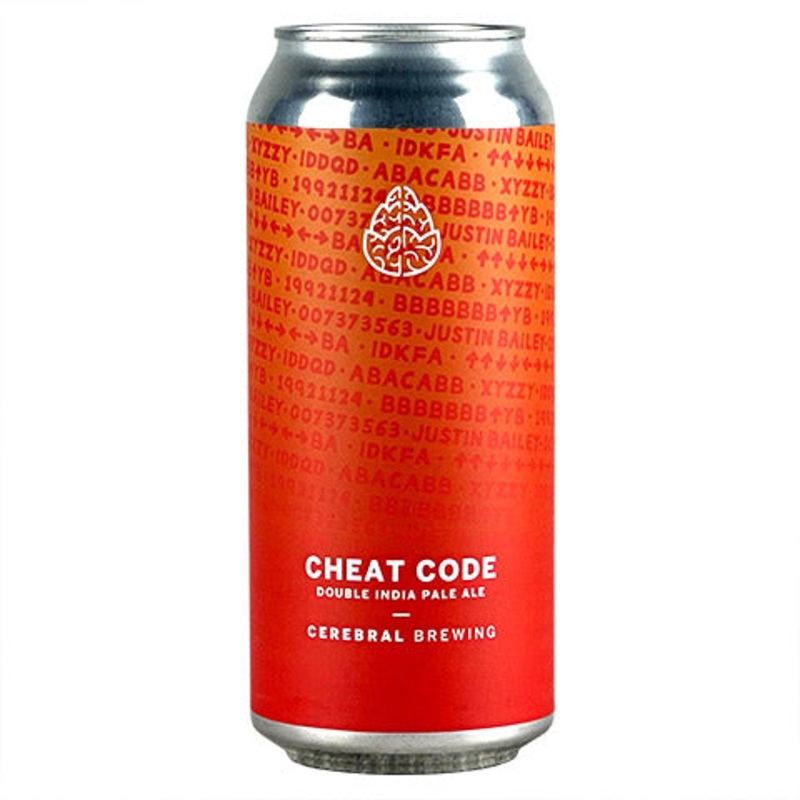 Cerebral Cheat Code Hazy DIPA 16OZ SINGLE CAN