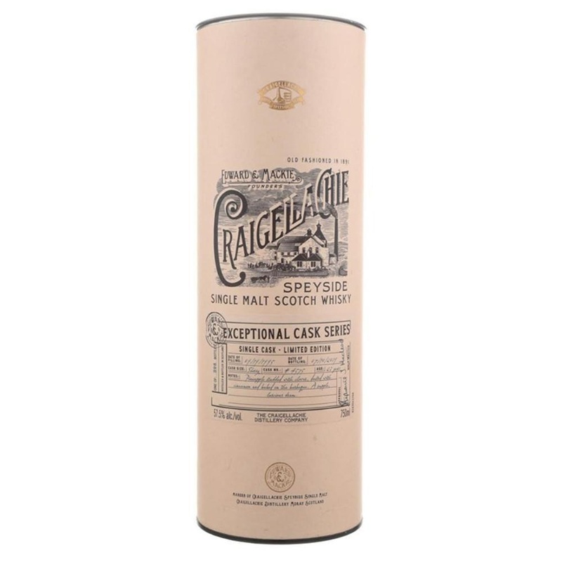 Craigellachie Exceptional Cask Series 23 Year Old Scotch