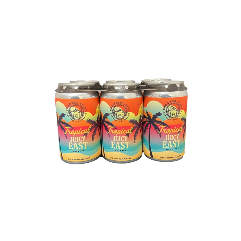 Crooked Stave Tropical Juicy East IPA 6 Pack Cans