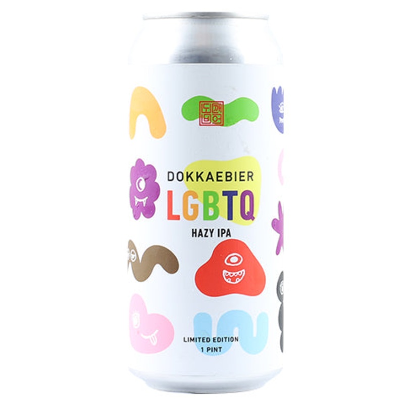 Dokkaebier LGBTQ Hazy IPA 16OZ SINGLE CAN
