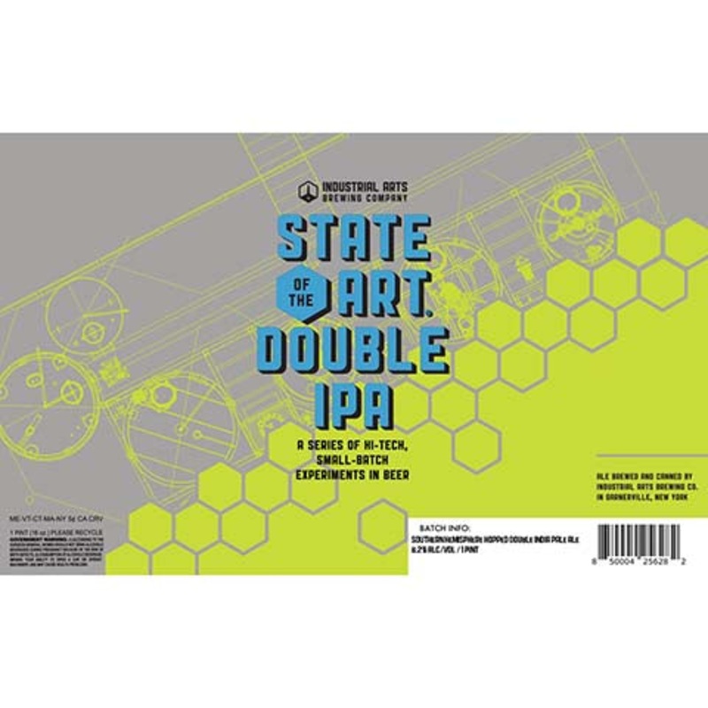 Industrial Arts State Of The Art Southern Hemisphere Hopped DIPA 16OZ SINGLE CAN