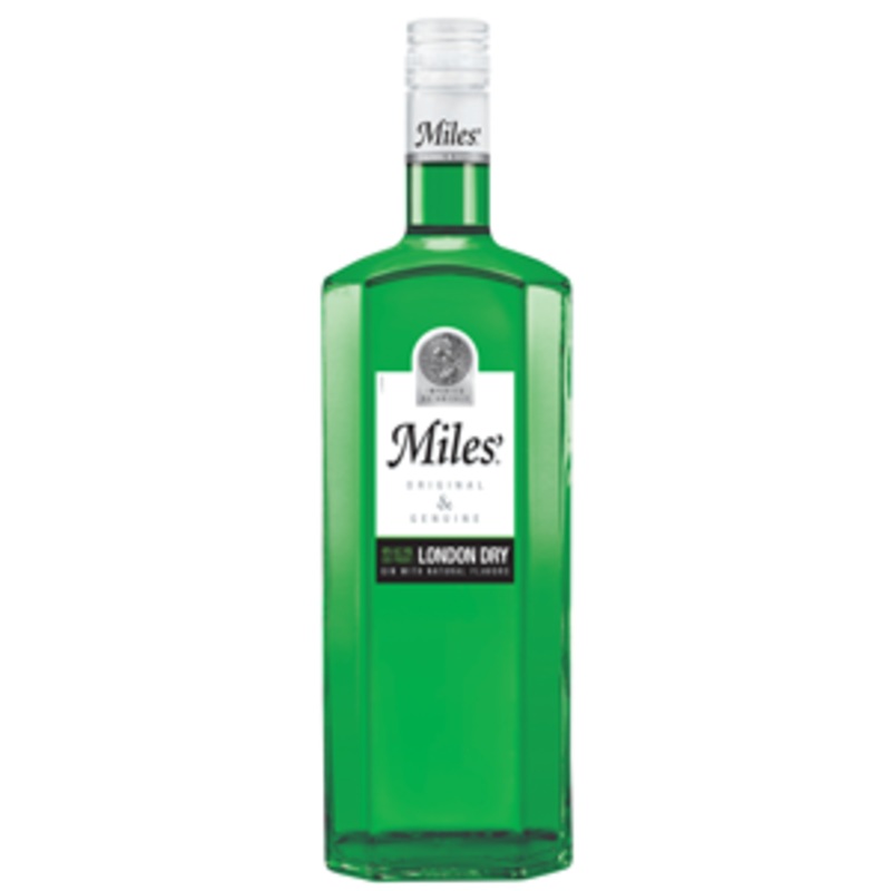 Miles London Dry Gin 1.75 Liter Bottle