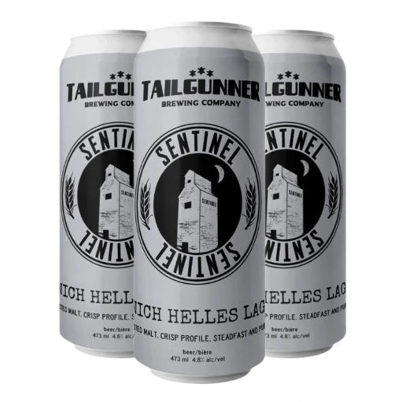 TAILGUNNER SENTINEL MUNIC HELLES LAGER 473ML 4PK CAN @ Southgate [1036492] 1892 ml
