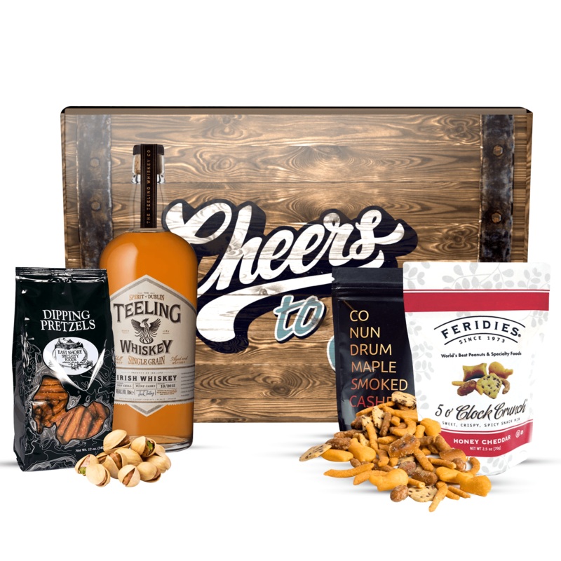 Teeling Whiskey Gift Basket Cheers