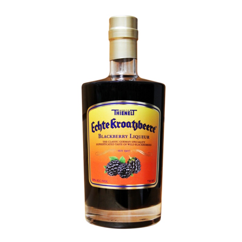 Thienelt Blackberry Liqueur Echte Kroatzbeere 60 750ML 750ML