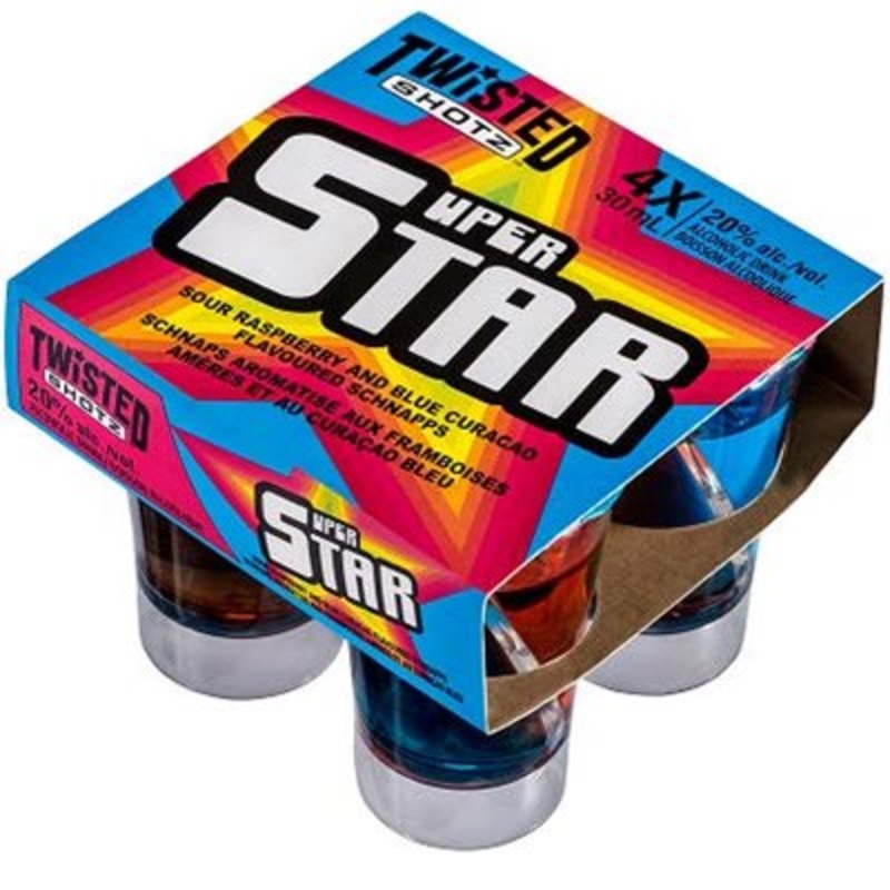 TWISTED SHOTZ - SUPER STAR 4 P
