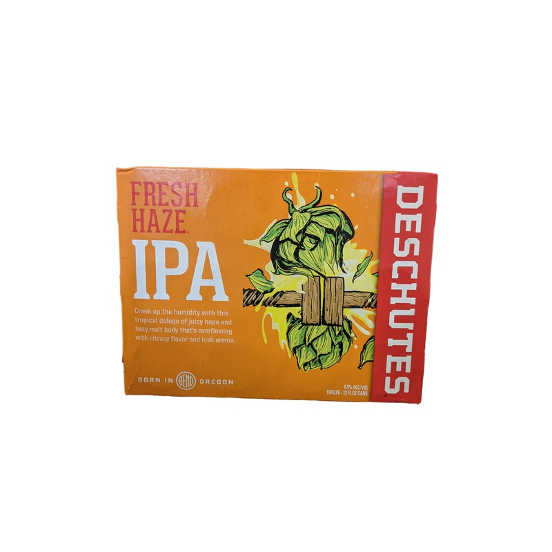 Deschutes Fresh Haze IPA 12 Pack Cans