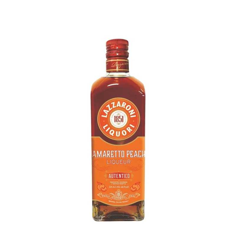 Lazzaroni Amaretto Peach Liqueur 750mL