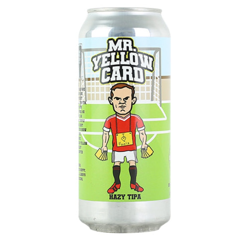 Local Craft Beer Mr. Yellow Card Hazy TIPA 16OZ SINGLE CAN