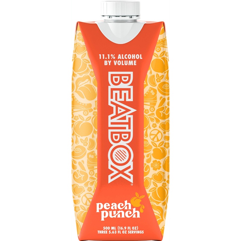 Beatbox Peach Punch 12 Pack (500 ml Cartons)