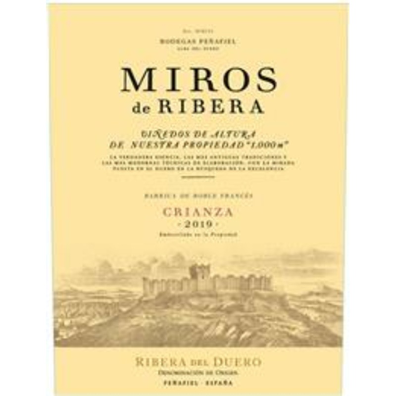 BODEGAS PENAFIEL MIROS DE RIBERA CRIANZA 2019 750 mL
