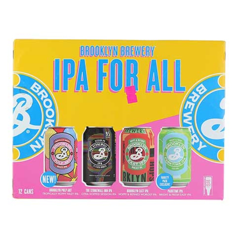 Brooklyn Mixed Pack (IPA For All) 12PK 12OZ CAN