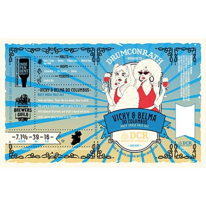 Drumconrath Vicky & Belma Do Columbus Hazy IPA 16OZ SINGLE CAN