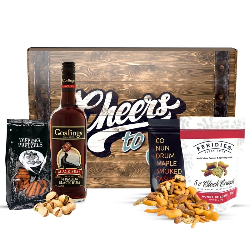 Goslings Rum Gift Basket Cheers