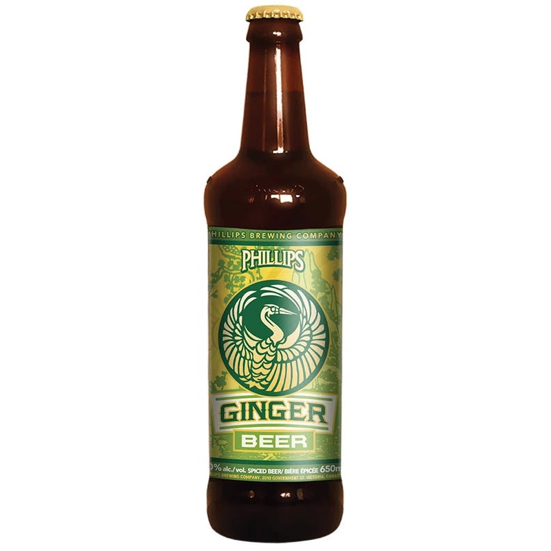 PHILLIPS GINGER BEER 650ML BT @ Emerald Hills [1003578] 650 ml