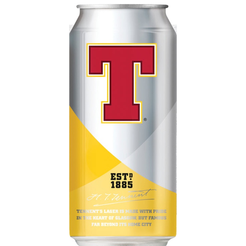 TENNENTS LAGER 500ML CAN @ Kelowna [1000926] 500 ml