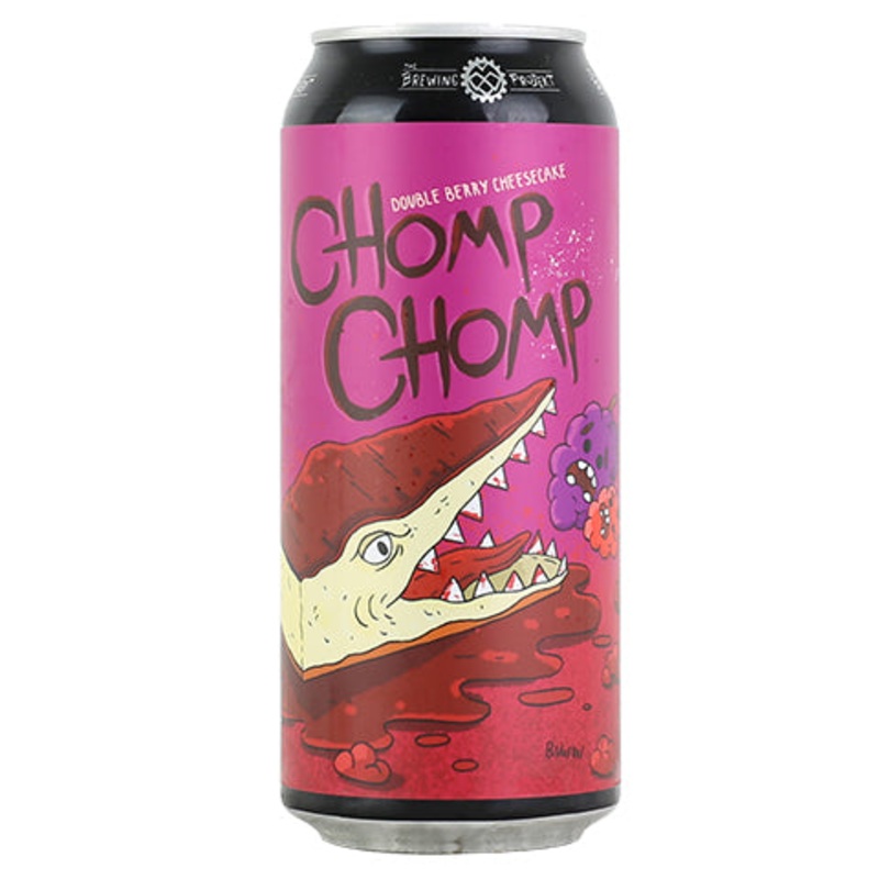 The Brewing Projekt Double Berry Cheesecake Chomp Chomp Imperial Sour Ale 16OZ SINGLE CAN