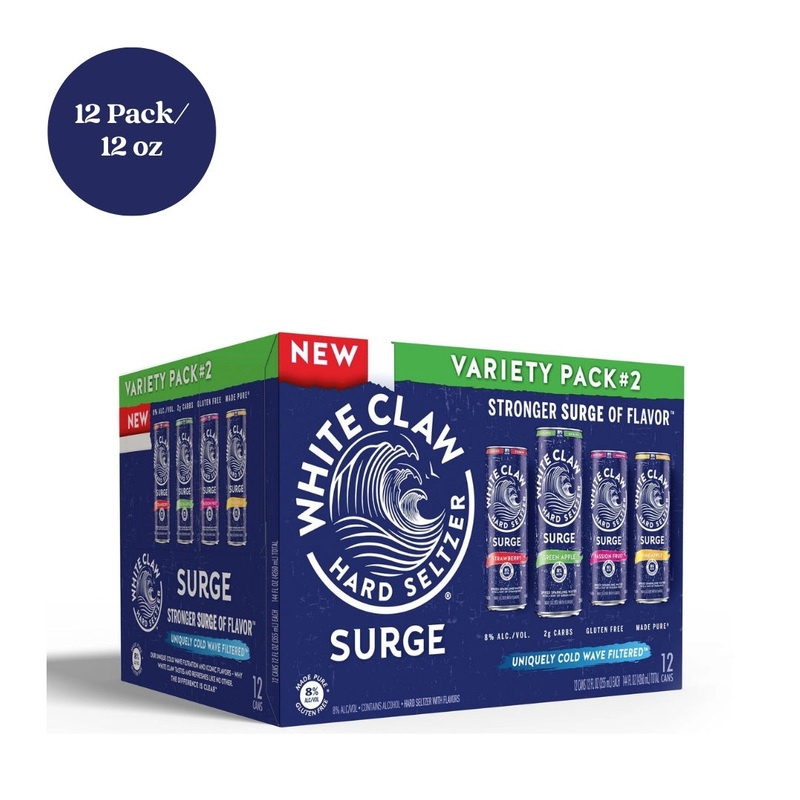 White Claw Surge Variety Pack #2 12pk 12 fl oz Cans