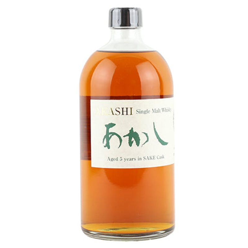 Akashi Single Malt 5 Years Sake Casks Japanese Whisky 750ML BTL