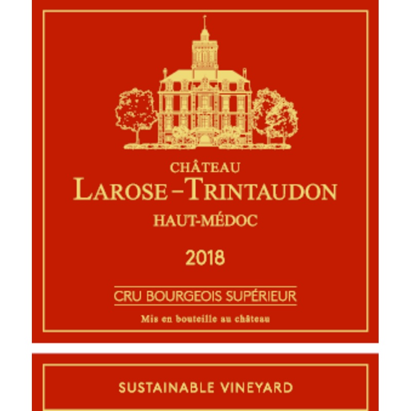 CH LAROSE TRINTAUDON HAUT MEDOC CRU BOURGEOIS SUPERIEUR 2018 750 mL
