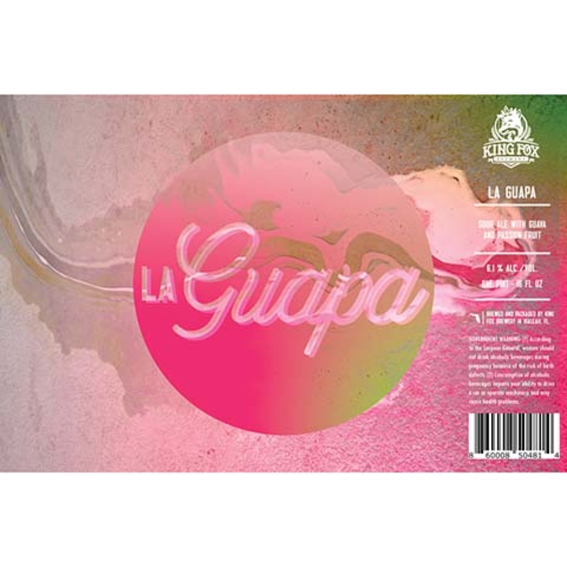 King Fox La Guapa Sour 16OZ SINGLE CAN