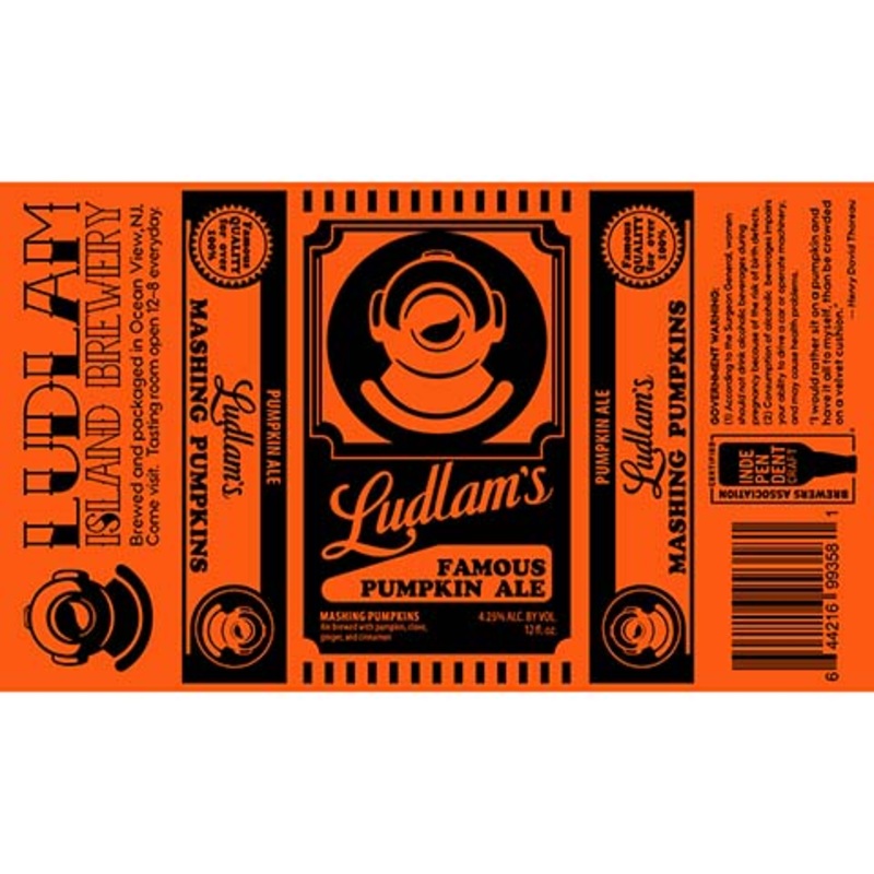 Ludlam Ludlam's Mashing Pumpkins Pumpkin Ale 12OZ SINGLE CAN