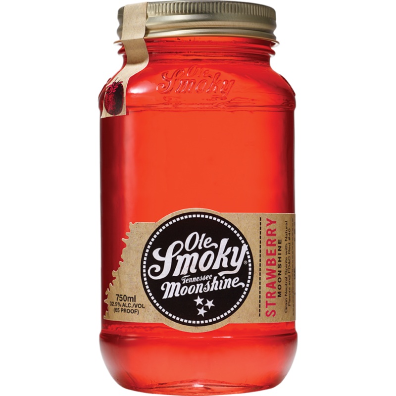 OLE SMOKY STRAWBERRY MOONSHINE 65 750ML 750ML
