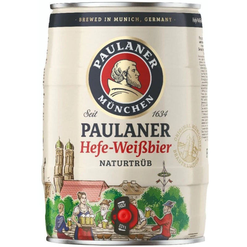 PAULANER WEISSBIER 5L KEG @ Lethbridge [1047271] 5000 ml