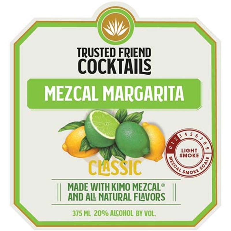 Trusted Friend Classic Mezcal Margarita 375ML BTL