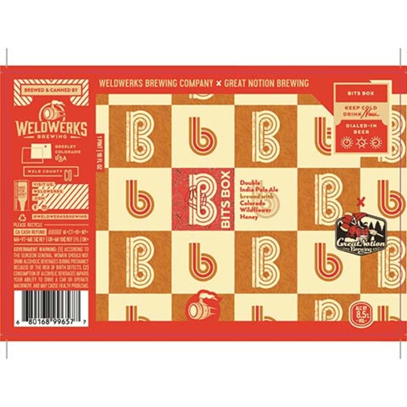 Weldwerks/Great Notion Bits Box DIPA 16OZ SINGLE CAN