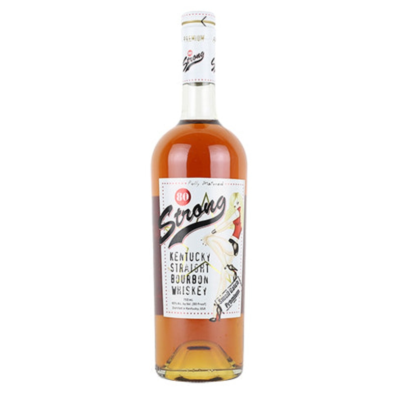 80 Strong Kentucky Straight Bourbon Whiskey 750ML BTL