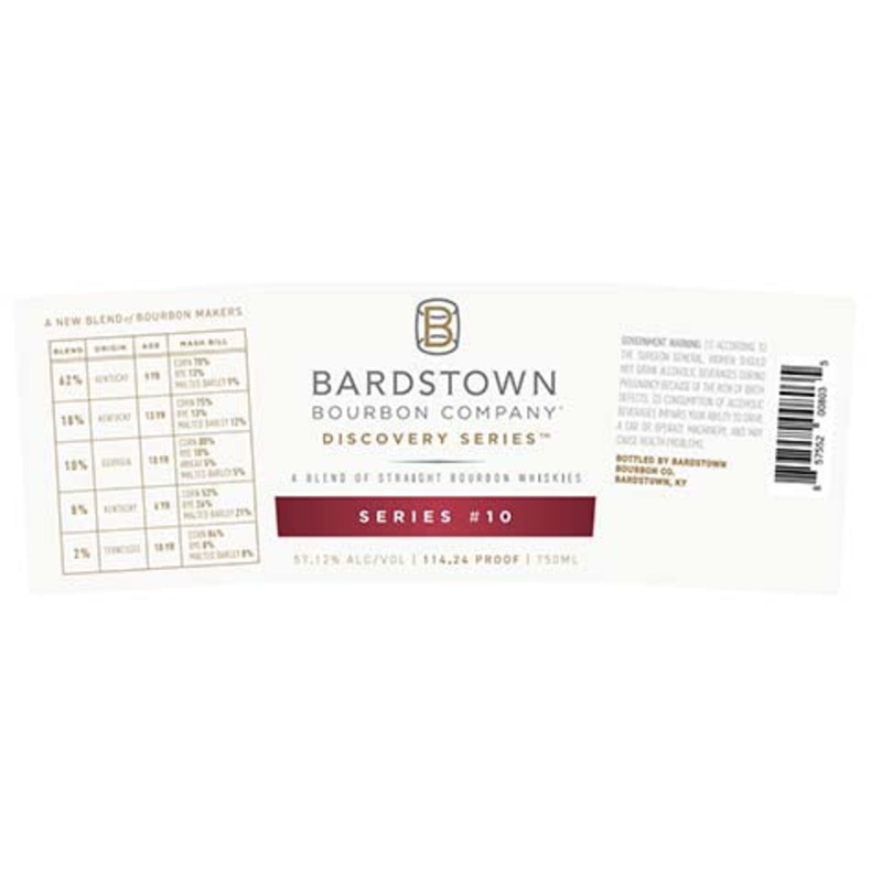 Bardstown Bourbon Company Discovery Series #10 Blend of Straight Bourbon 750ML BTL