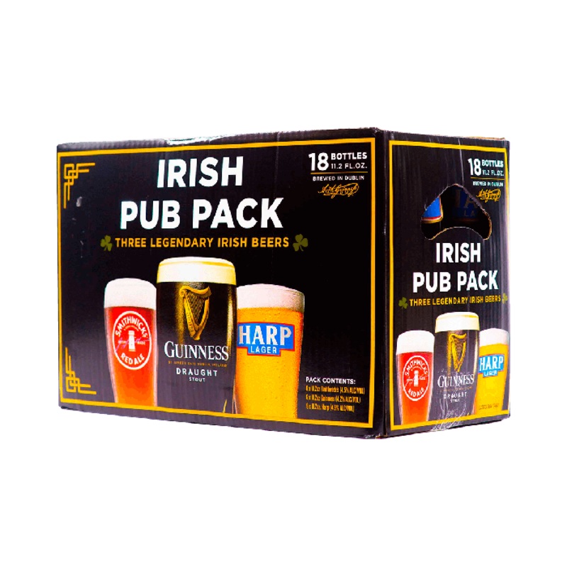 Beer IM Guinness Irish Pub Pack 15pk Cans