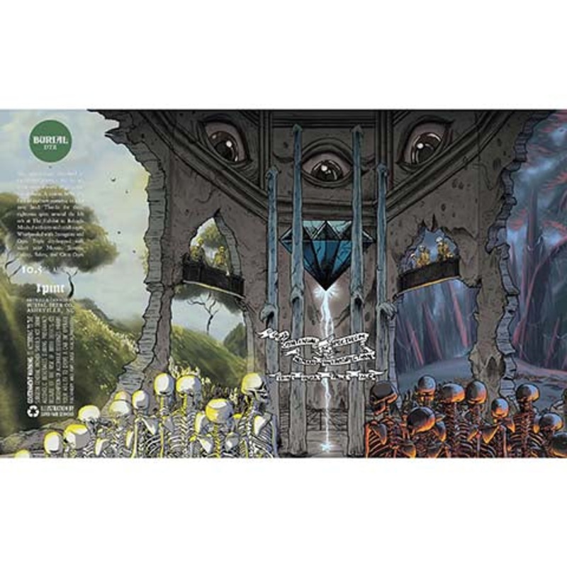 Burial The Continual Of Spectrum Of Human Introspection TIPA 16OZ SINGLE CAN