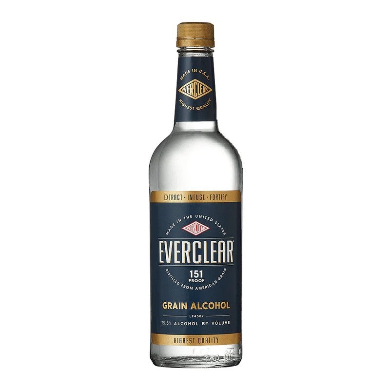 Everclear 151 Proof Grain Alcohol 750ML BTL