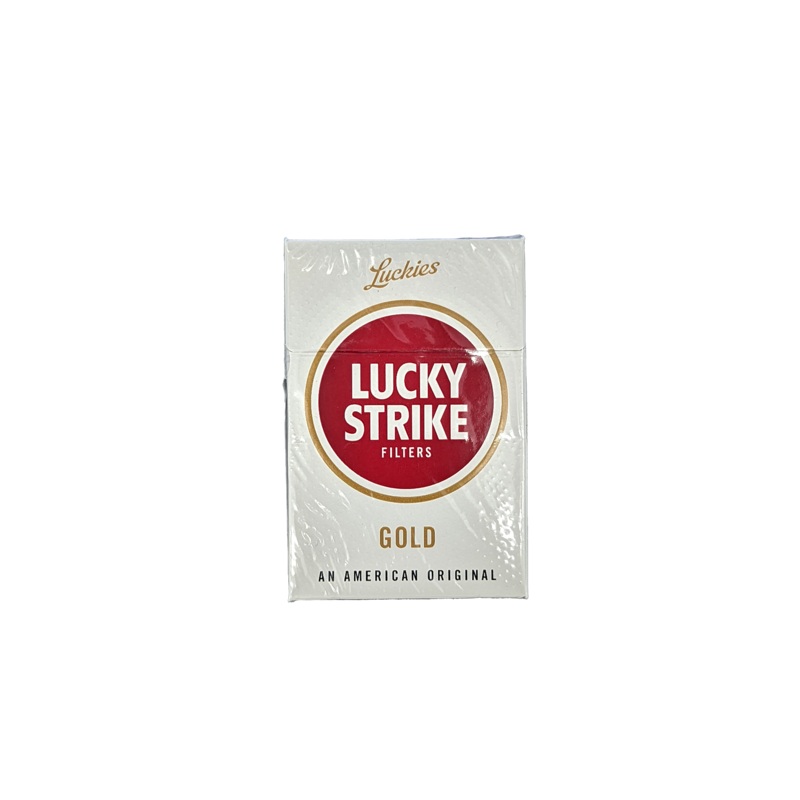 Lucky Strikes Gold Box Carton