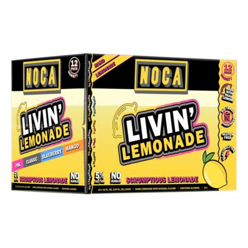 NOCA Livin Lemonade 1 x 12PK 12OZ CAN