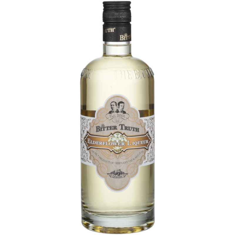 THE BITTER TRUTH ELDERFLOWER LIQUEUR 44 750ML 750ML