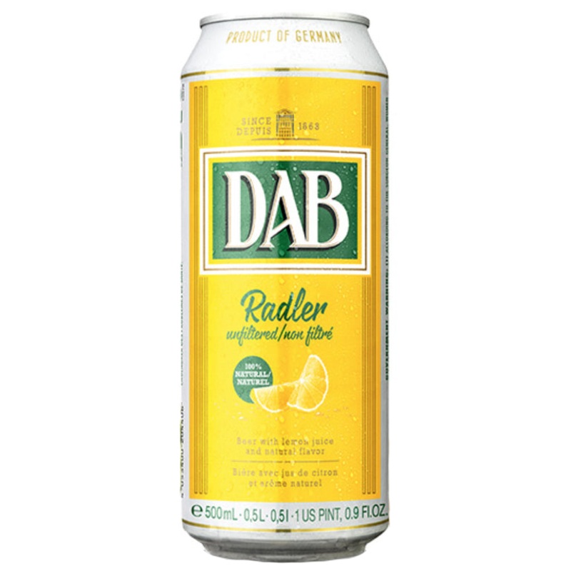DAB LEMON RADLER 500ML CAN @ MacTaggart Ridge [1005584] 500 ml
