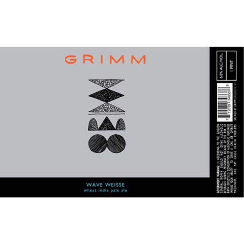 Grimm Wave Weisse Wheat IPA 16OZ SINGLE CAN