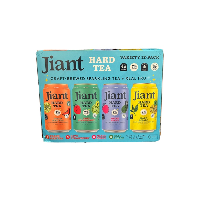 Jiant Hard Tea Variety 12 Pack Cans