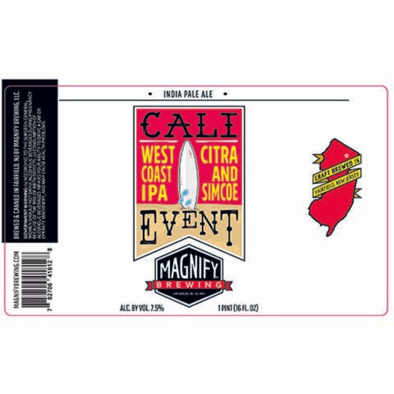 Magnify Cali Event West Coast IPA 16OZ SINGLE CAN