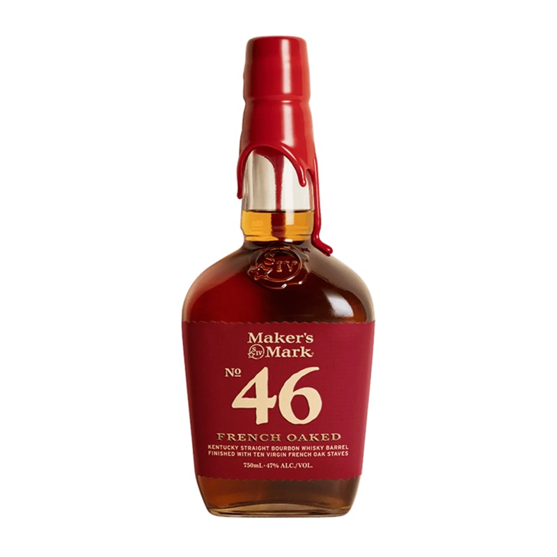 MAKER'S 46 STRAIGHT BOURBON CASK STRENGTH FRENCH OAKED BILL'S RECIPE 110.3 750ML 750ML