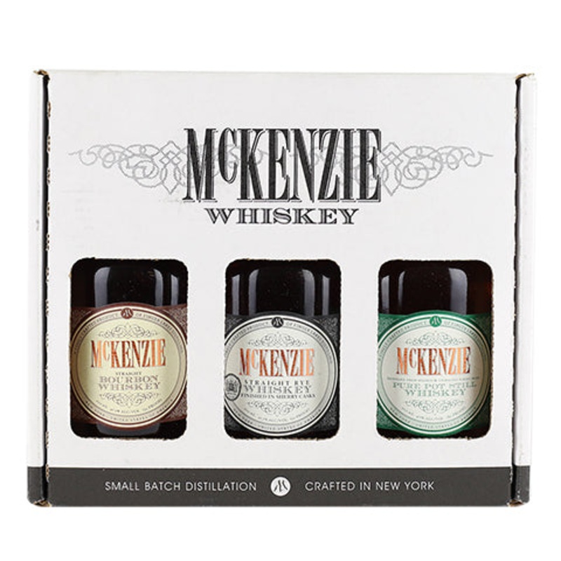 McKenzie Whiskey Sampler Pack 3PK 200ML BTL