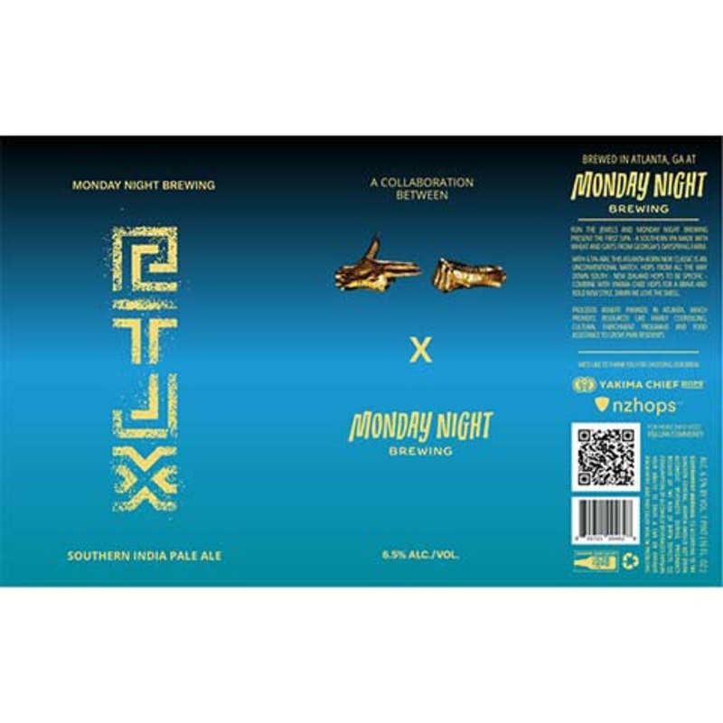 Monday Night RTJX IPA 16OZ SINGLE CAN