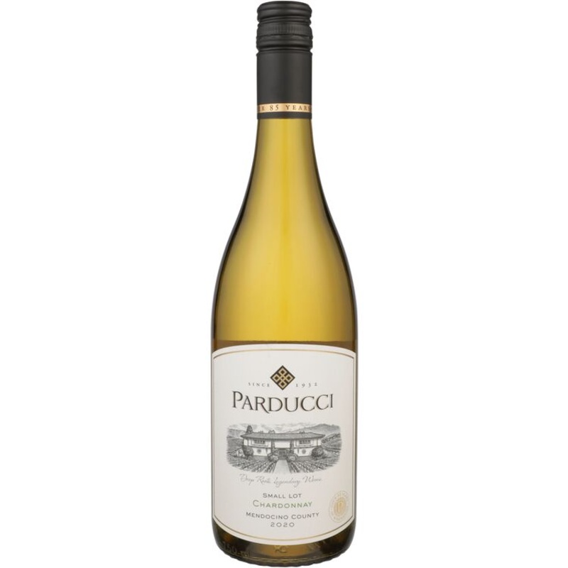 PARDUCCI CHARDONNAY SMALL LOT MENDOCINO COUNTY 2020 750ML 750ML