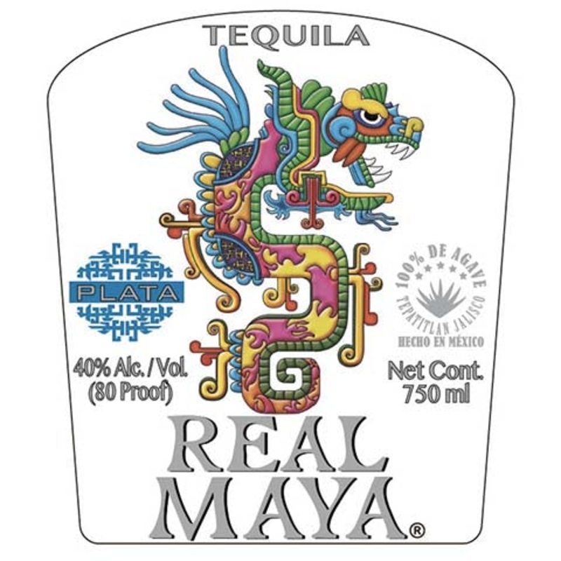 Real Maya Plata Tequila 750ML BTL